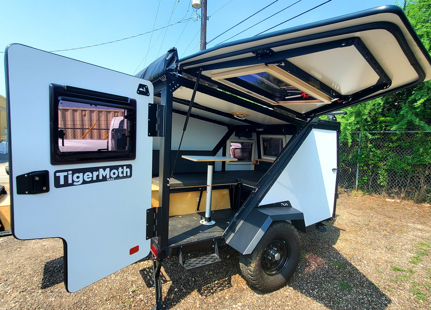 taxa outdoors standard tigermoth air condition offroad sleep inside trailer for sale near corpus christi kingsville texas at hawkes outdoors 2102512882