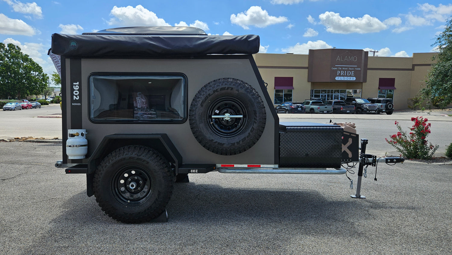 2021 Remolque terrestre de montaña rústica Overland Trekker Badlands Overlanding