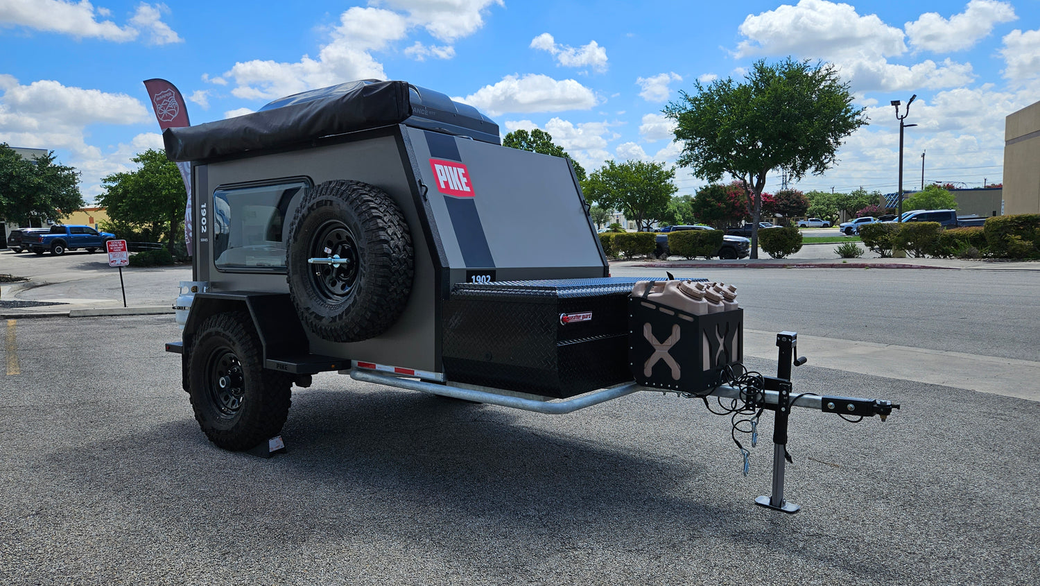 2021 Remolque terrestre de montaña rústica Overland Trekker Badlands Overlanding