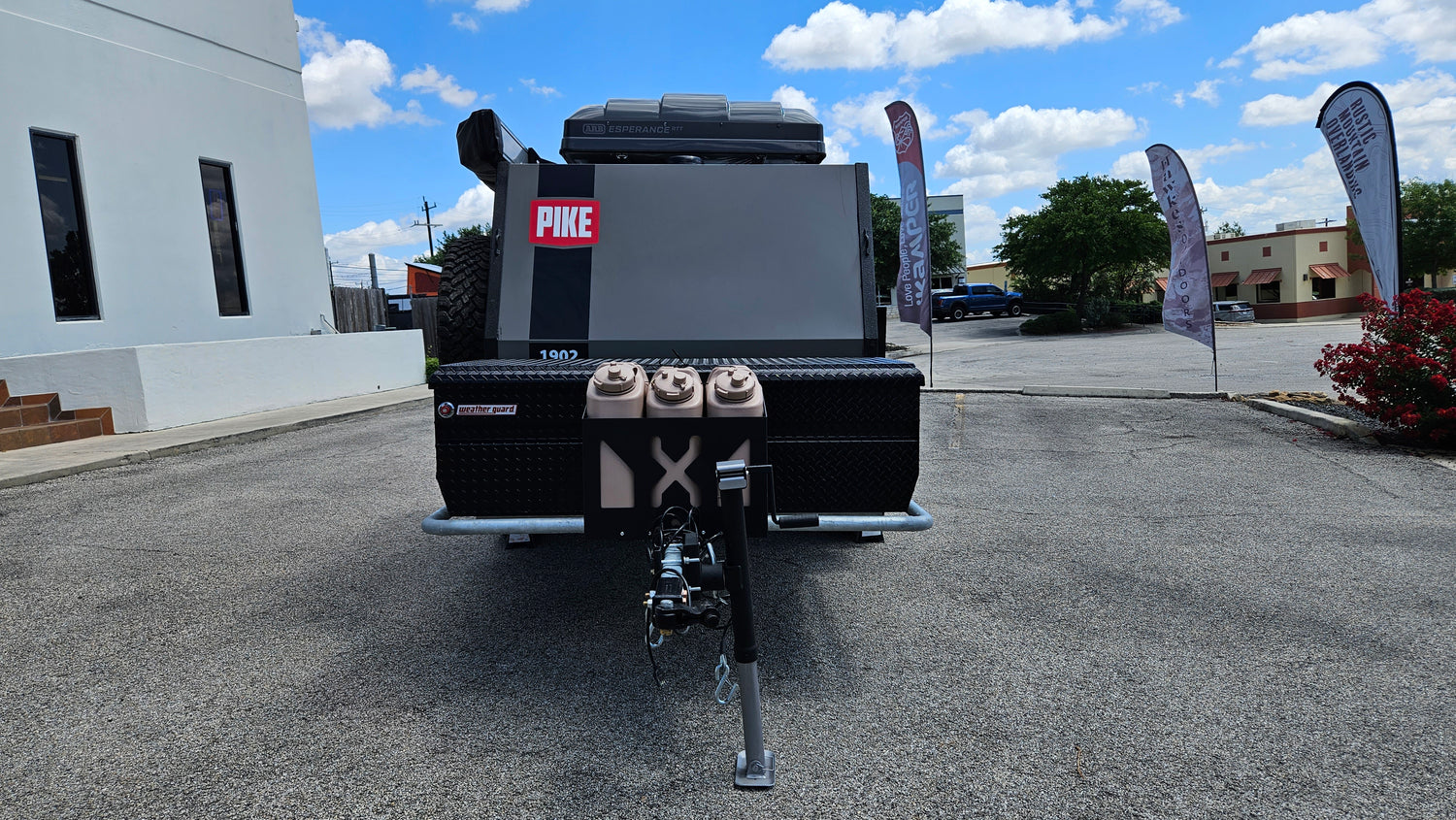 2021 Remolque terrestre de montaña rústica Overland Trekker Badlands Overlanding