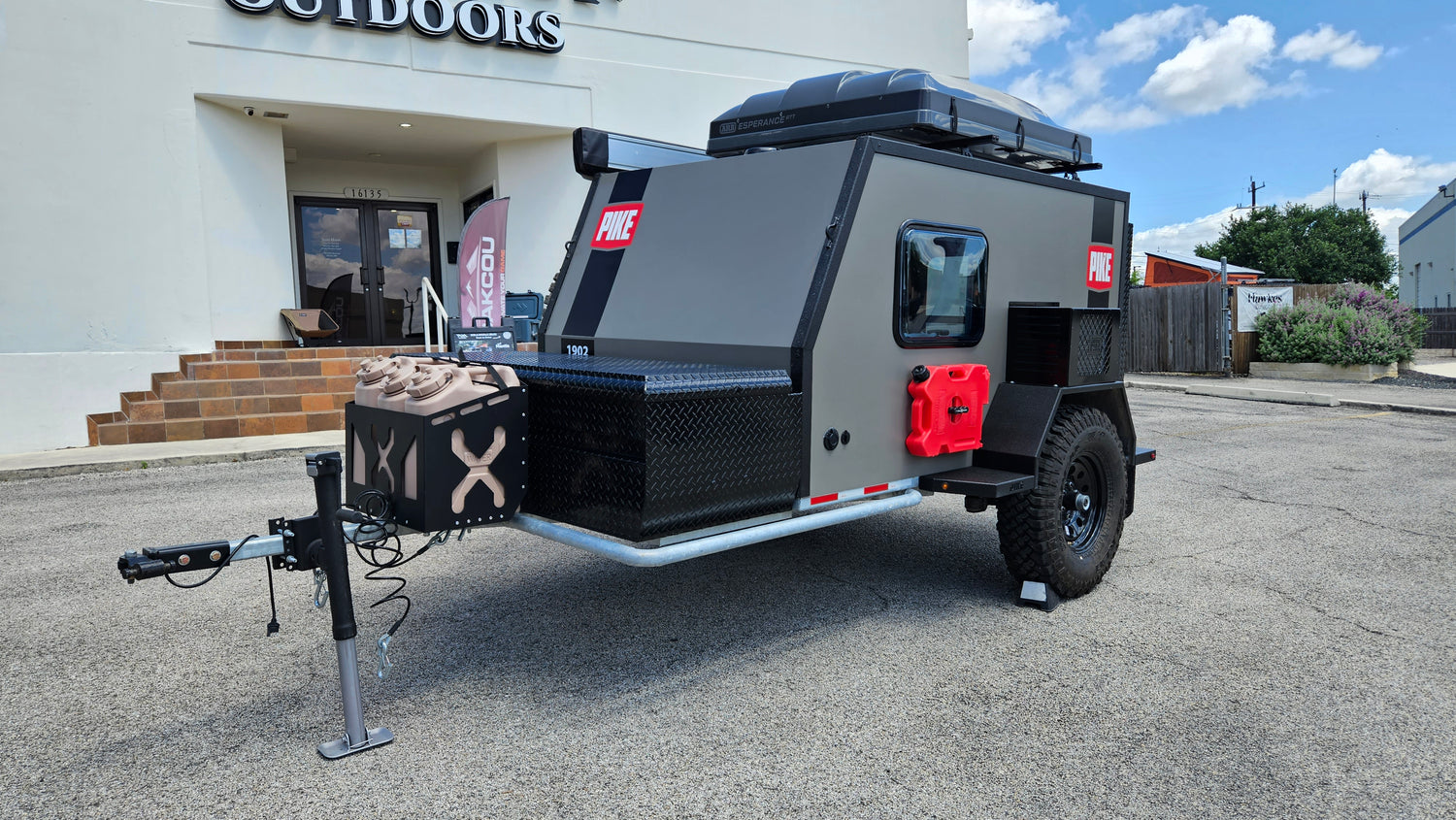 2021 Remolque terrestre de montaña rústica Overland Trekker Badlands Overlanding