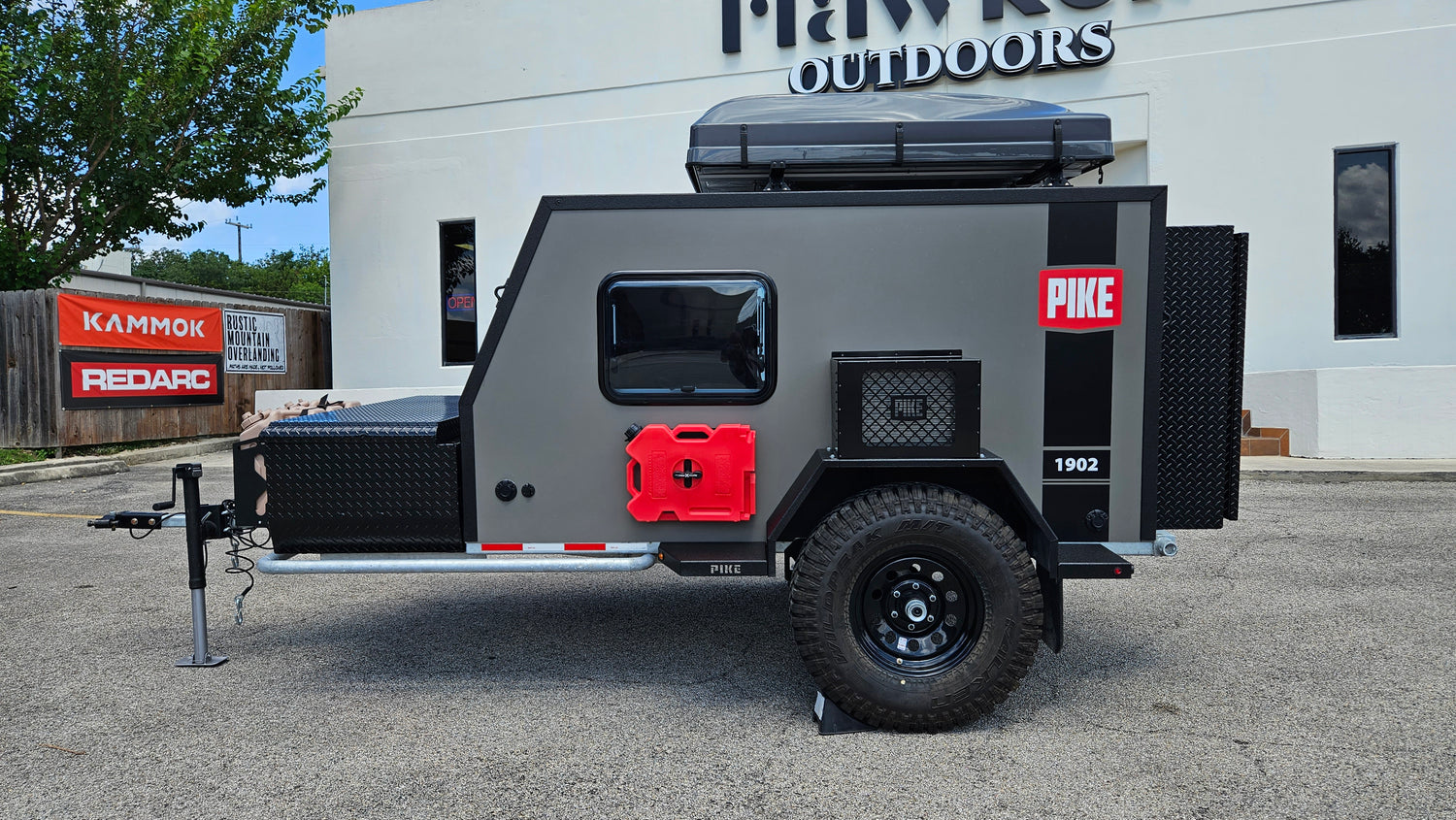 2021 Remolque terrestre de montaña rústica Overland Trekker Badlands Overlanding