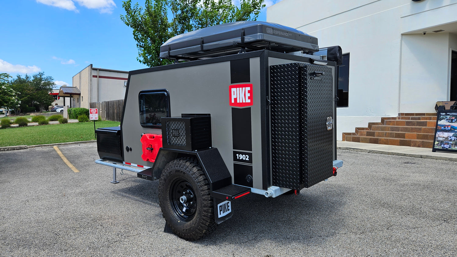 2021 Remolque terrestre de montaña rústica Overland Trekker Badlands Overlanding