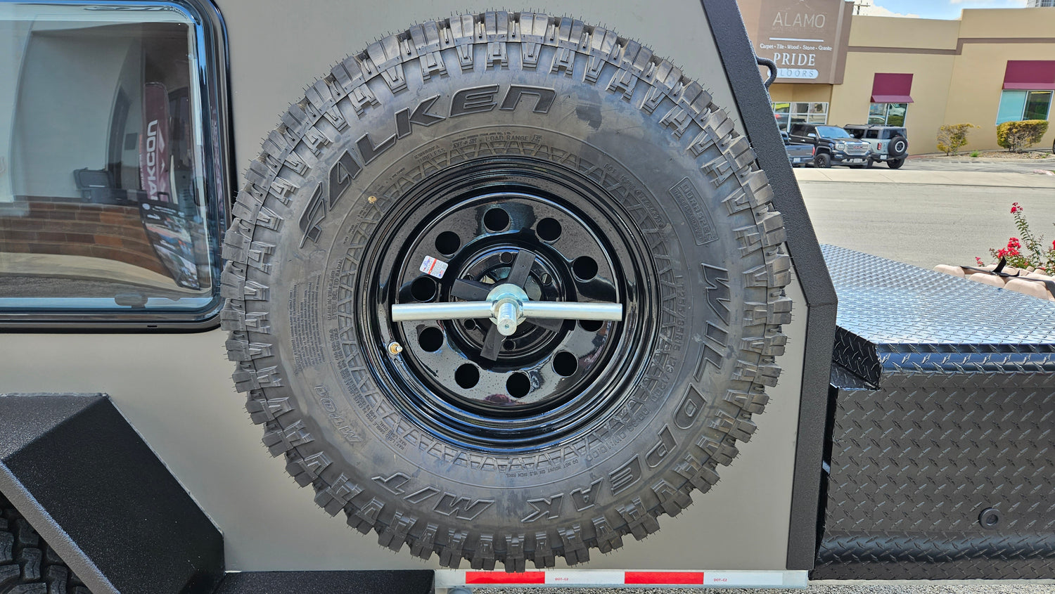 2021 Remolque terrestre de montaña rústica Overland Trekker Badlands Overlanding