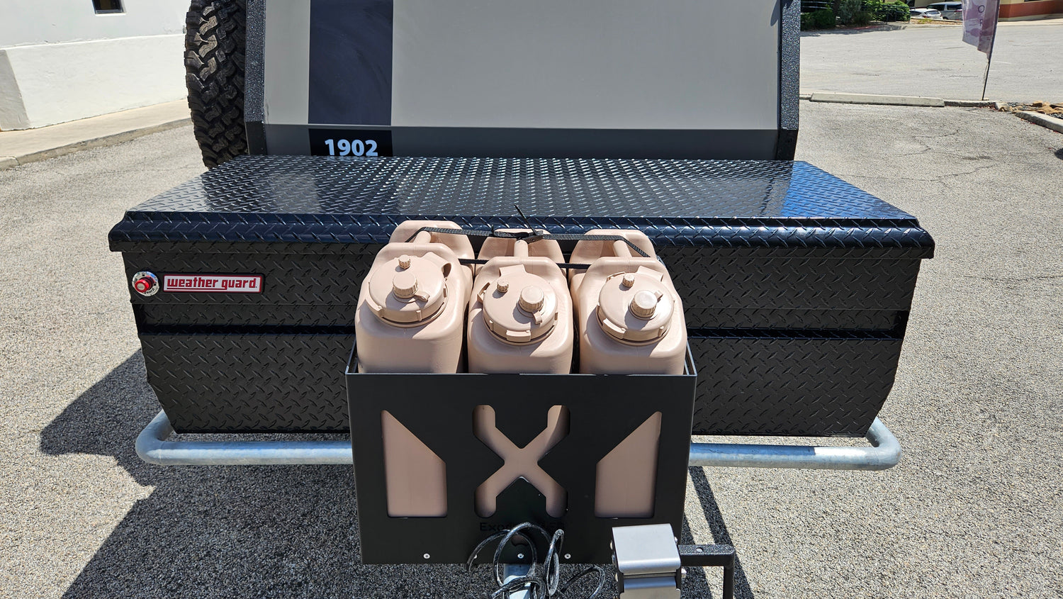 2021 Remolque terrestre de montaña rústica Overland Trekker Badlands Overlanding