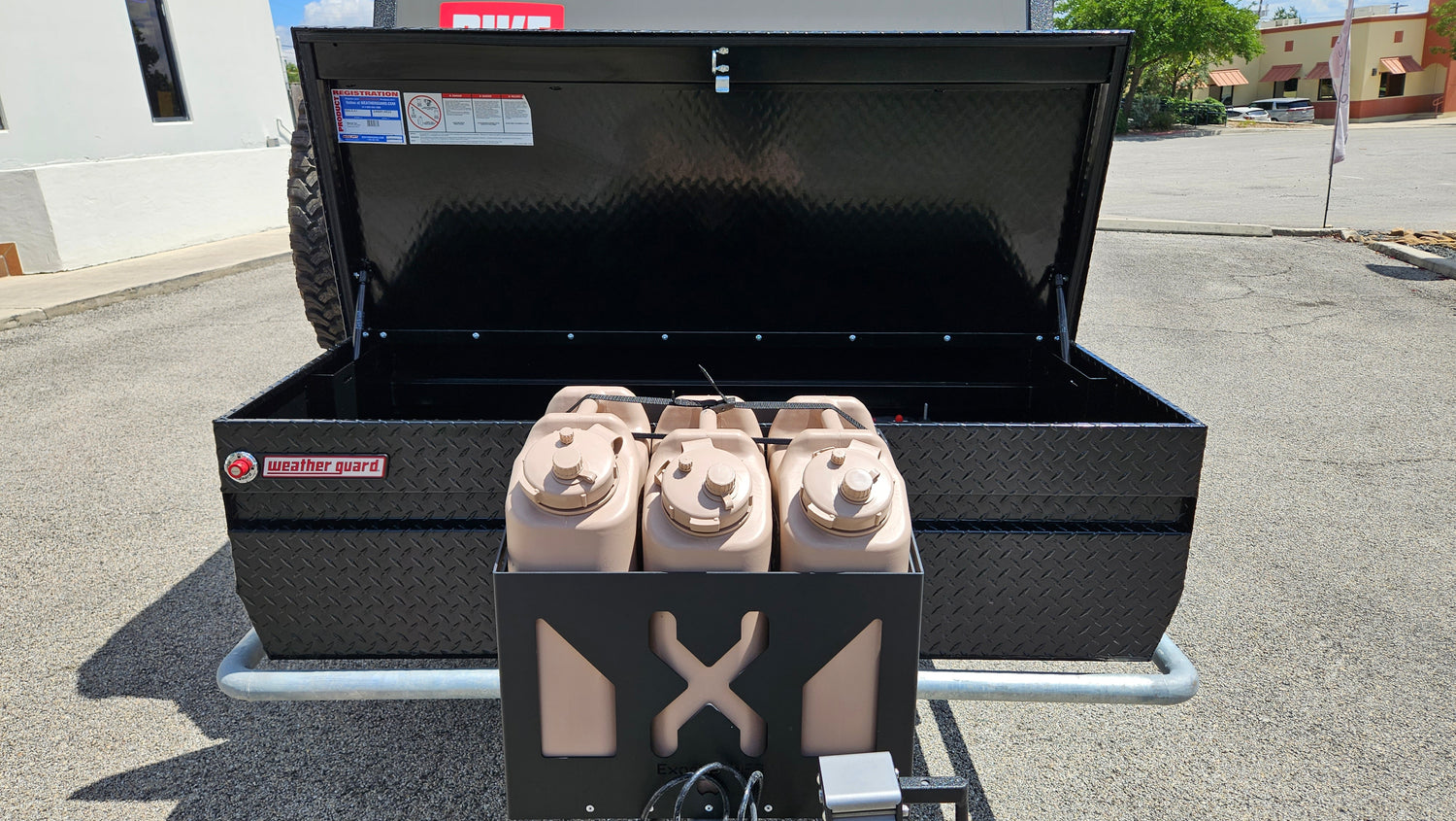 2021 Remolque terrestre de montaña rústica Overland Trekker Badlands Overlanding