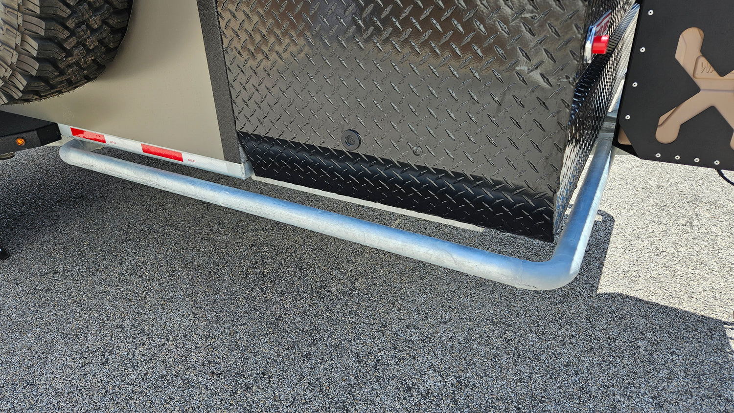 2021 Remolque terrestre de montaña rústica Overland Trekker Badlands Overlanding