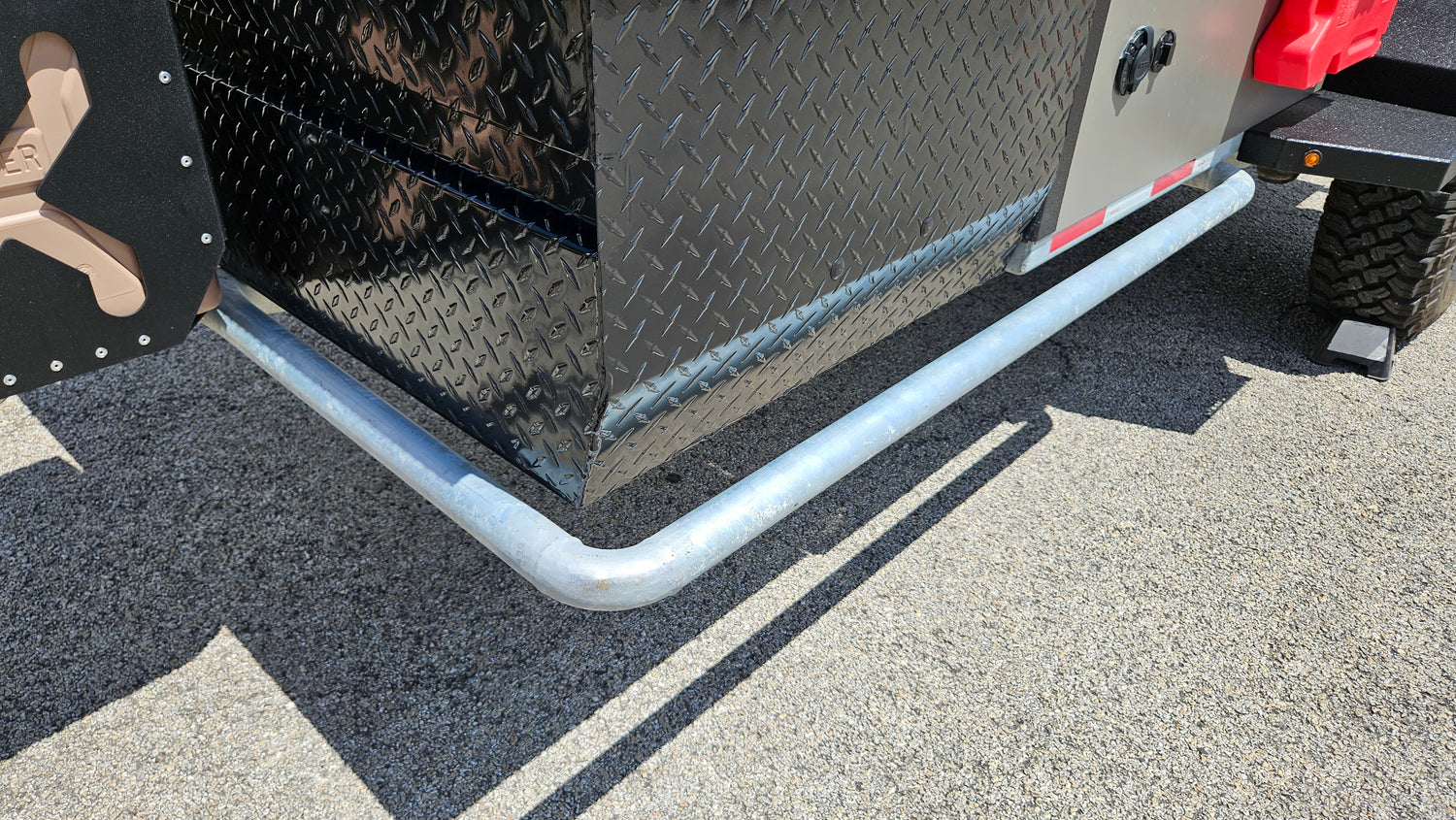 2021 Remolque terrestre de montaña rústica Overland Trekker Badlands Overlanding