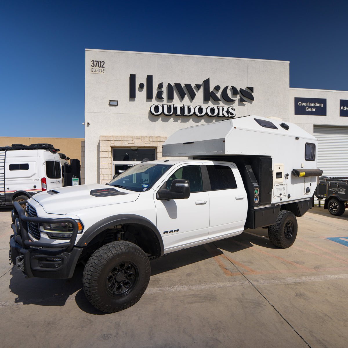 2024 Ram 3500 + AT Overland Truck Camper - Preowned