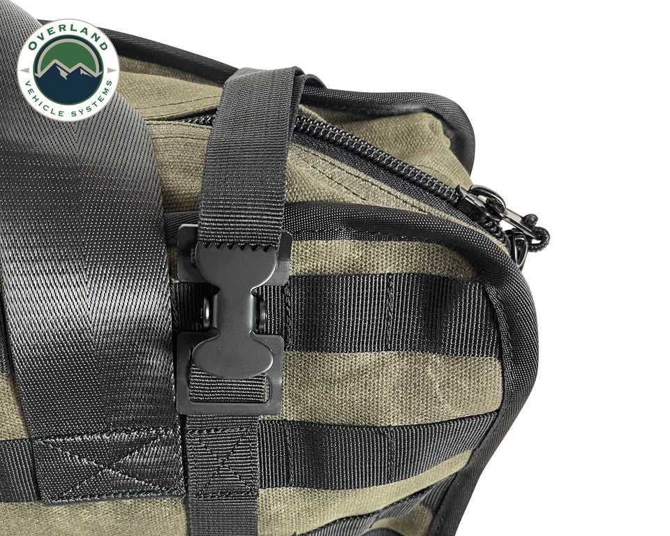 OVS Large Recovery Bag w/ Handles & Straps- Waxed Canvas - Hawkes Outdoors