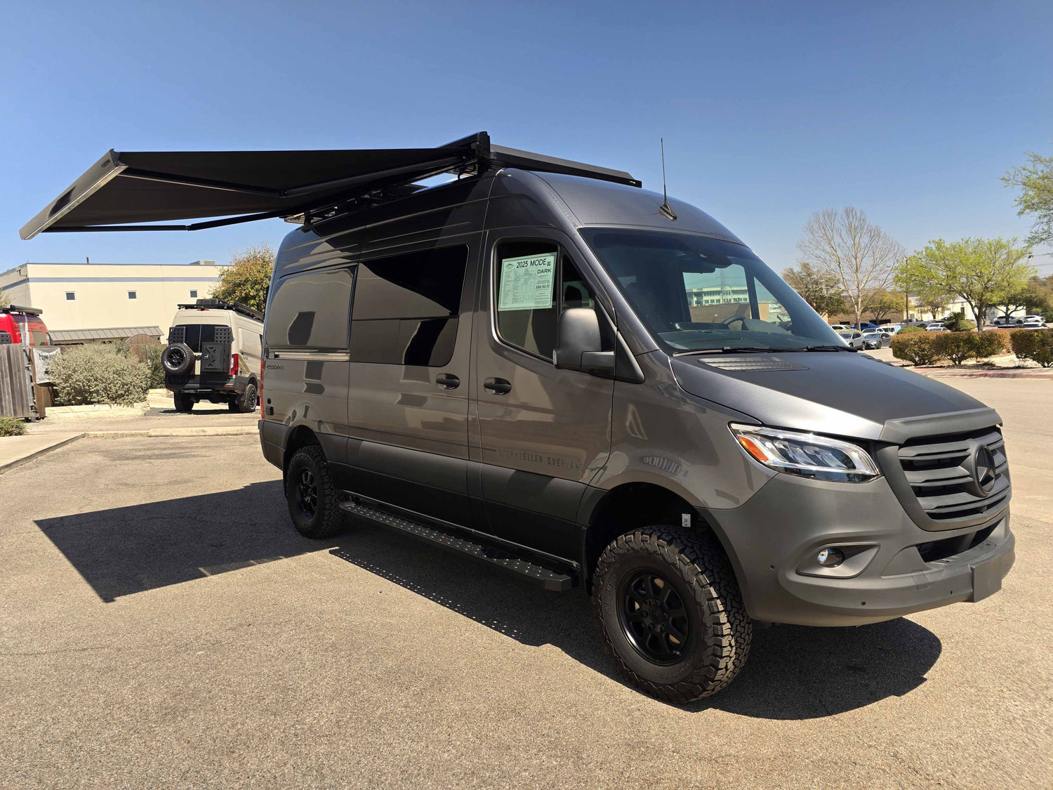 storyteller overland dark mode sprintervan for sale near me washington oregon utah arizona new york at hawkes outdoors 2102512882