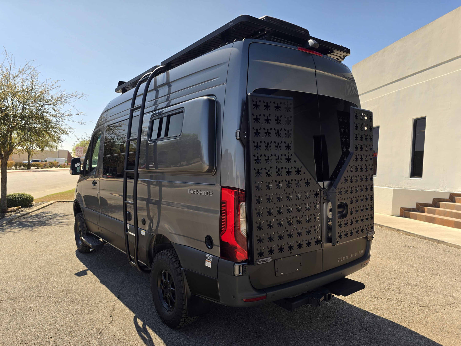 storyteller overland dark mode sprintervan for sale near me washington oregon utah arizona new york at hawkes outdoors 2102512882