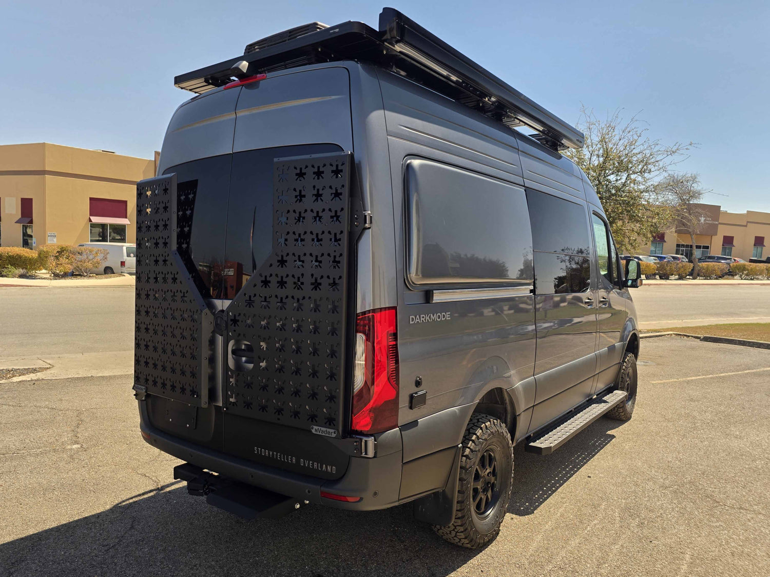 storyteller overland dark mode sprintervan for sale near me california texas colorado florida at hawkes outdoors 2102512882