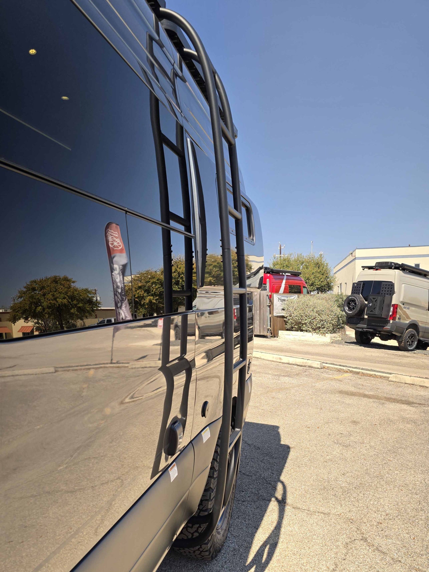 storyteller overland dark mode sprintervan for sale near me california texas colorado florida at hawkes outdoors 2102512882