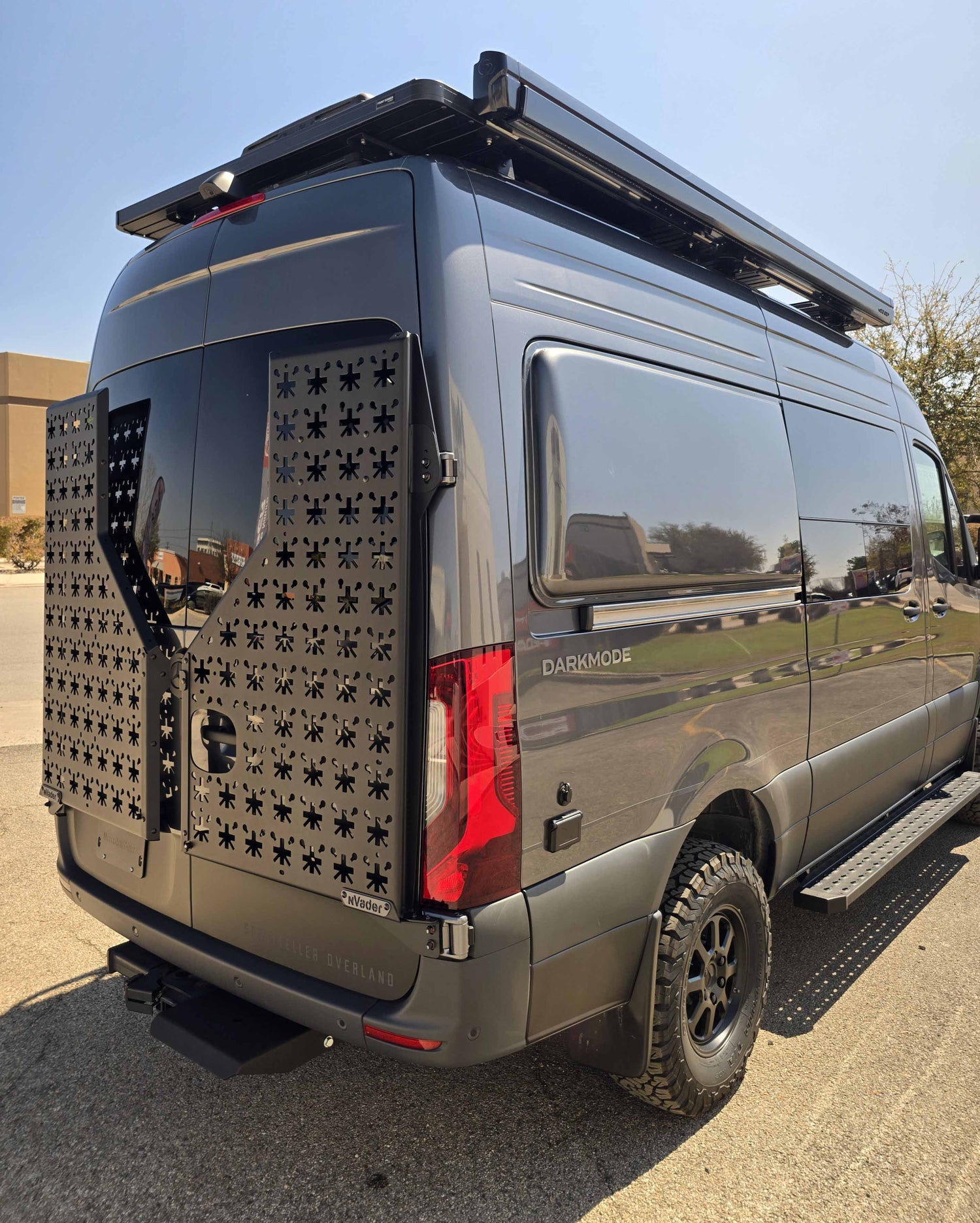 storyteller overland dark mode sprintervan for sale near me california texas colorado florida at hawkes outdoors 2102512882