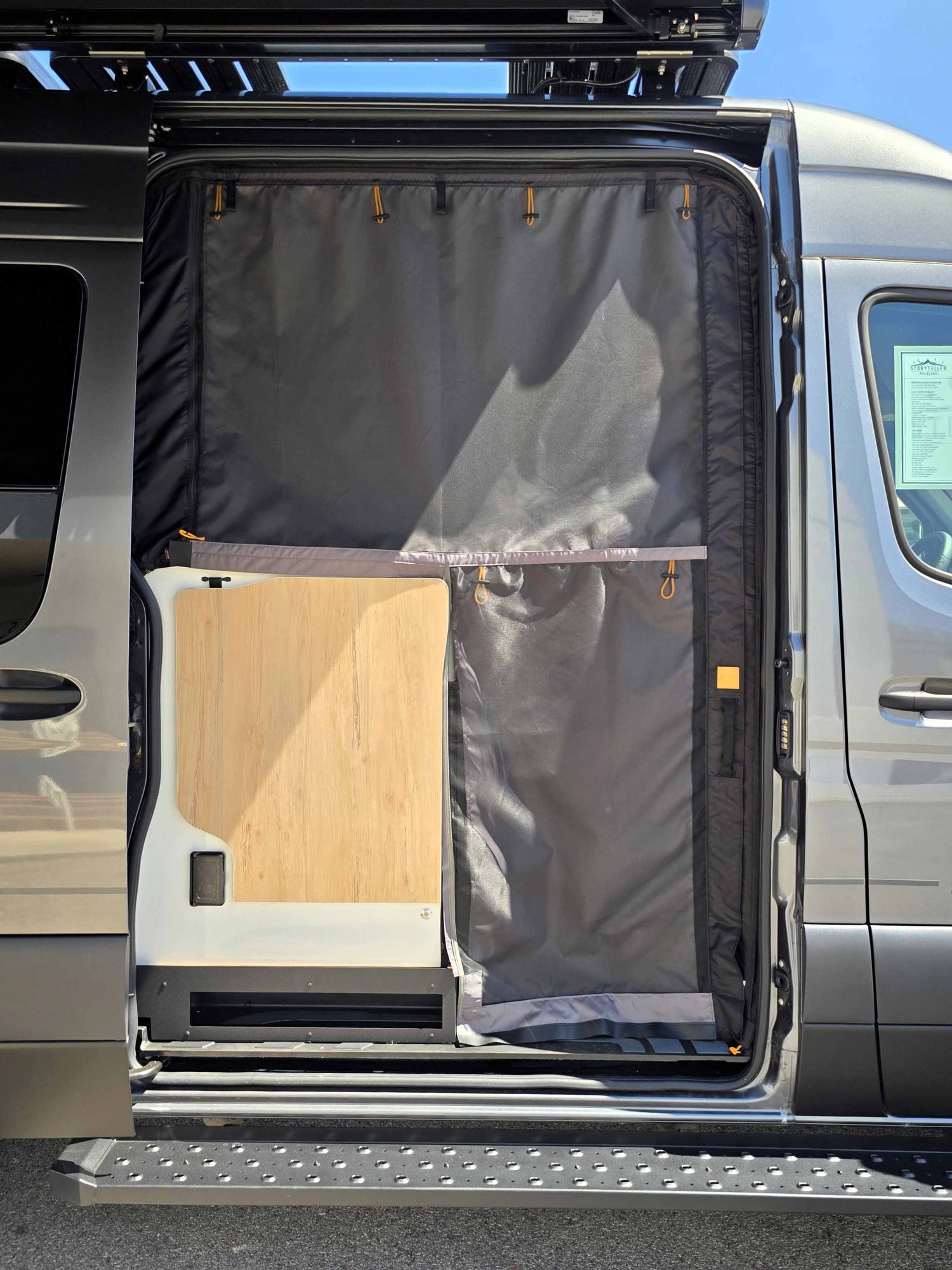 storyteller overland dark mode sprintervan for sale near me washington oregon utah arizona new york at hawkes outdoors 2102512882