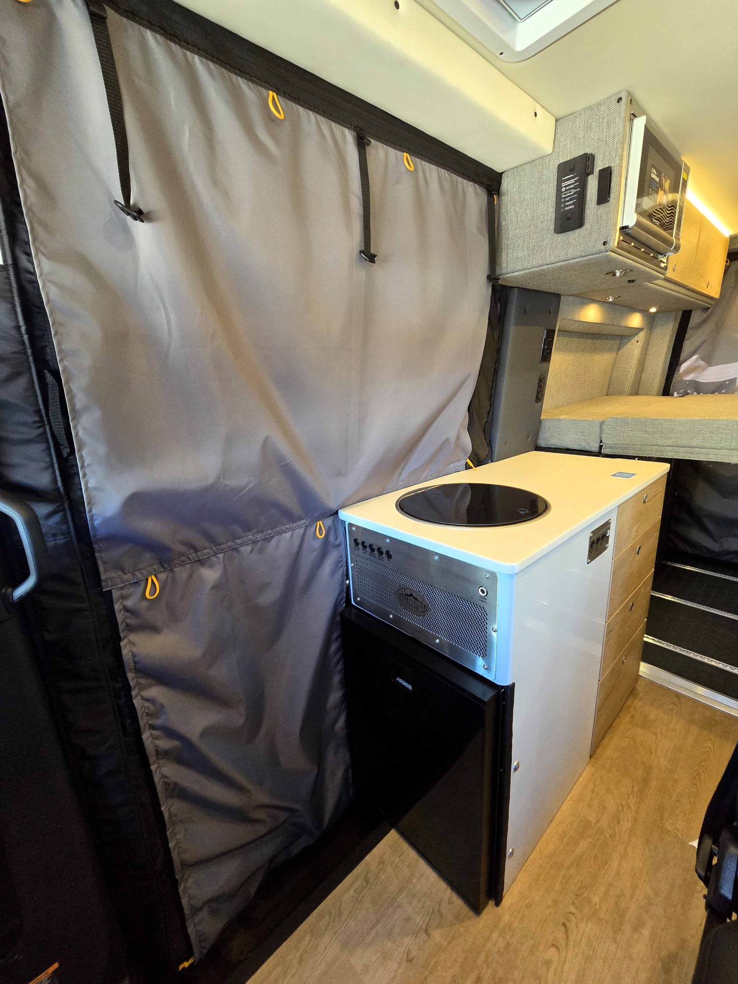 storyteller overland dark mode sprintervan for sale near me california texas colorado florida at hawkes outdoors 2102512882