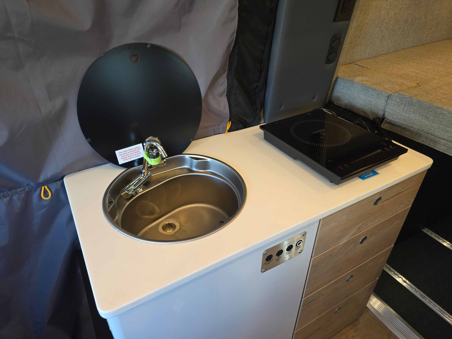 storyteller overland dark mode sprintervan for sale near me california texas colorado florida at hawkes outdoors 2102512882
