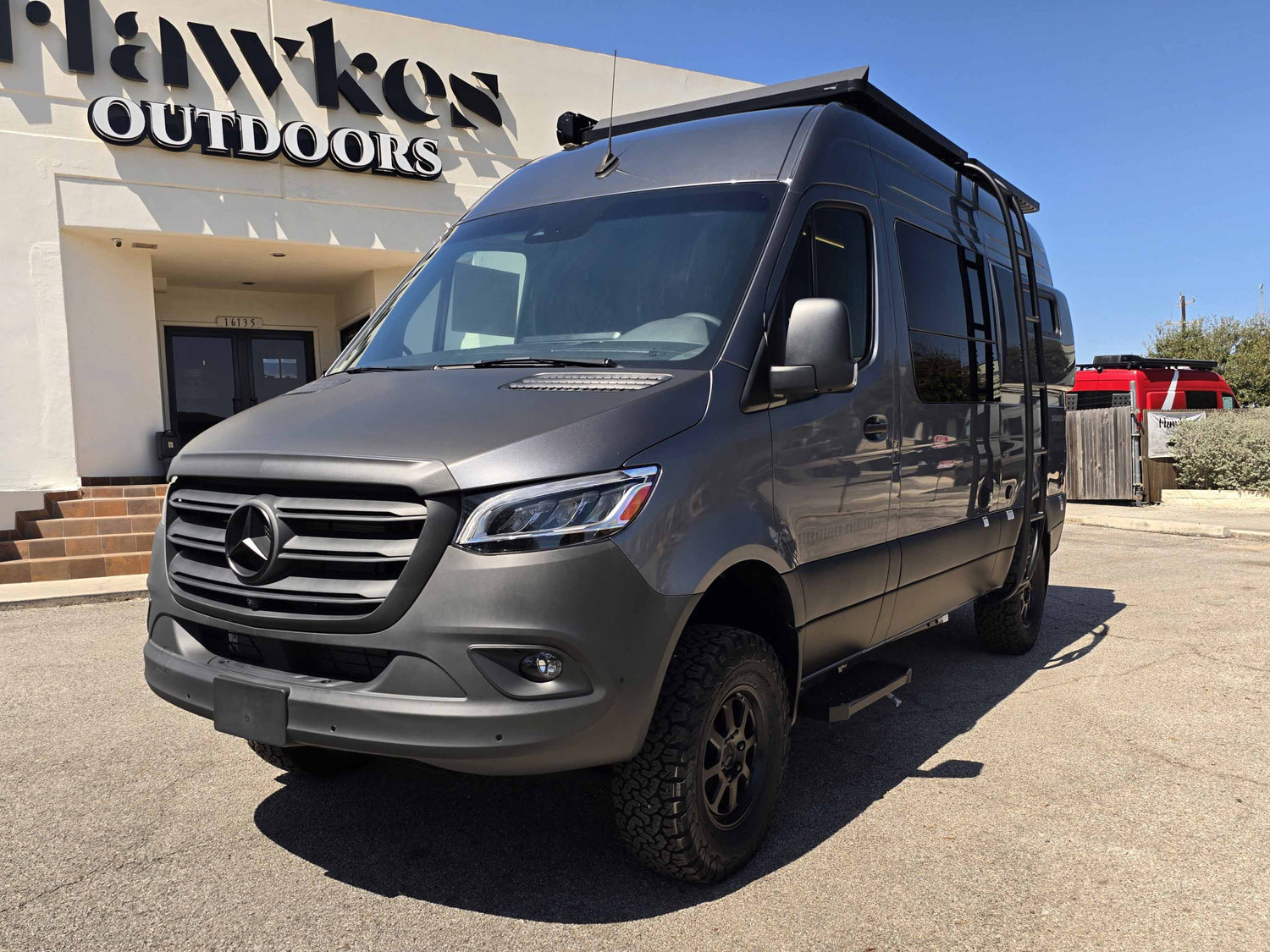 storyteller overland dark mode sprintervan for sale near me washington oregon utah arizona new york at hawkes outdoors 2102512882