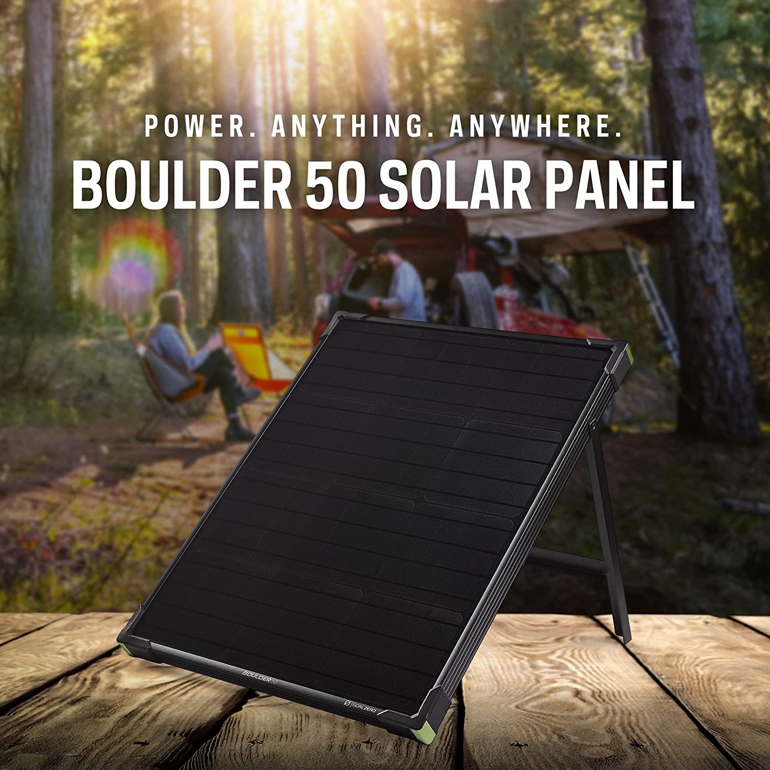 Goal Zero Boulder 50 Mountable Solar Panel - Hawkes Outdoors