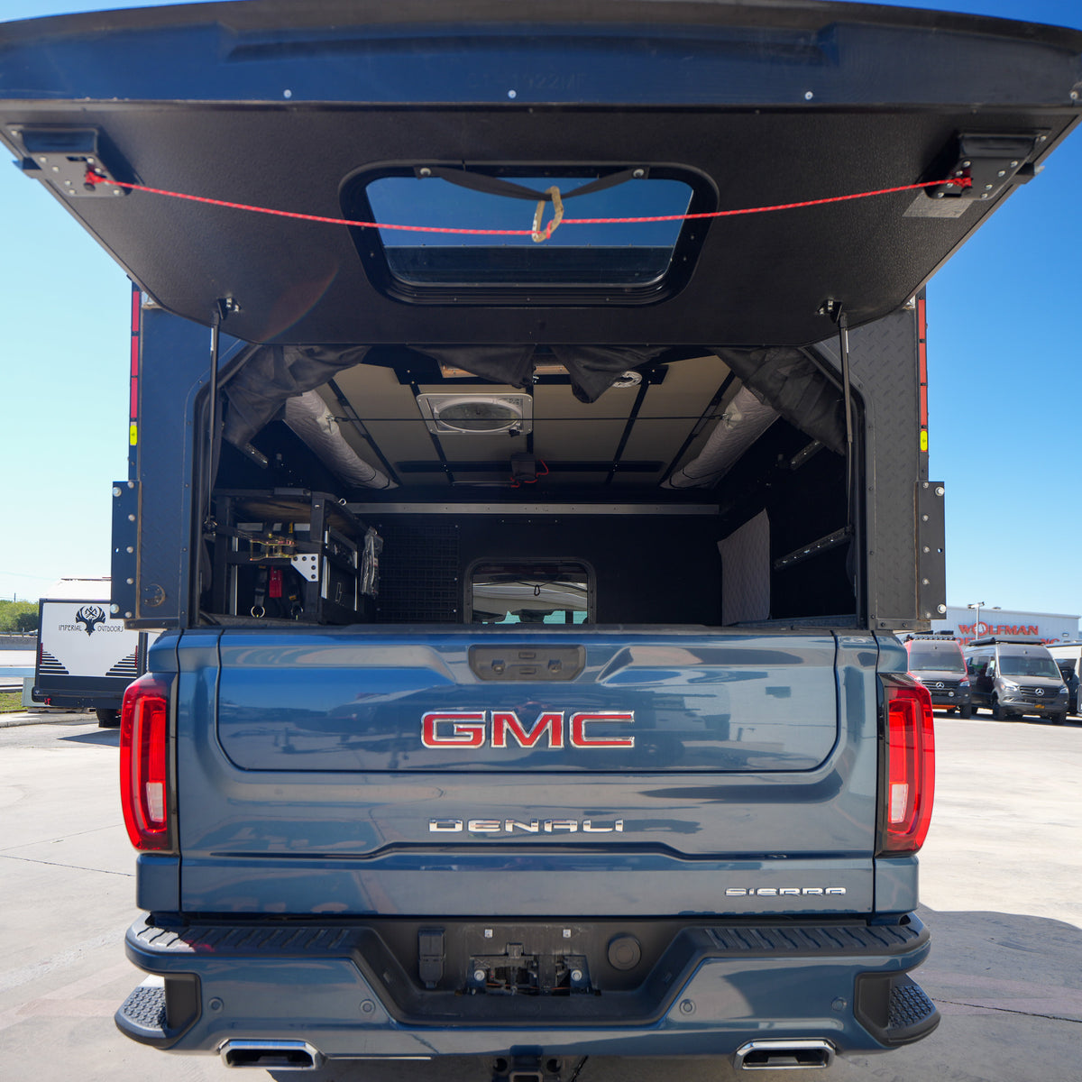 2024 GMC Sierra Denali with Truck Bed Camper - Preowned