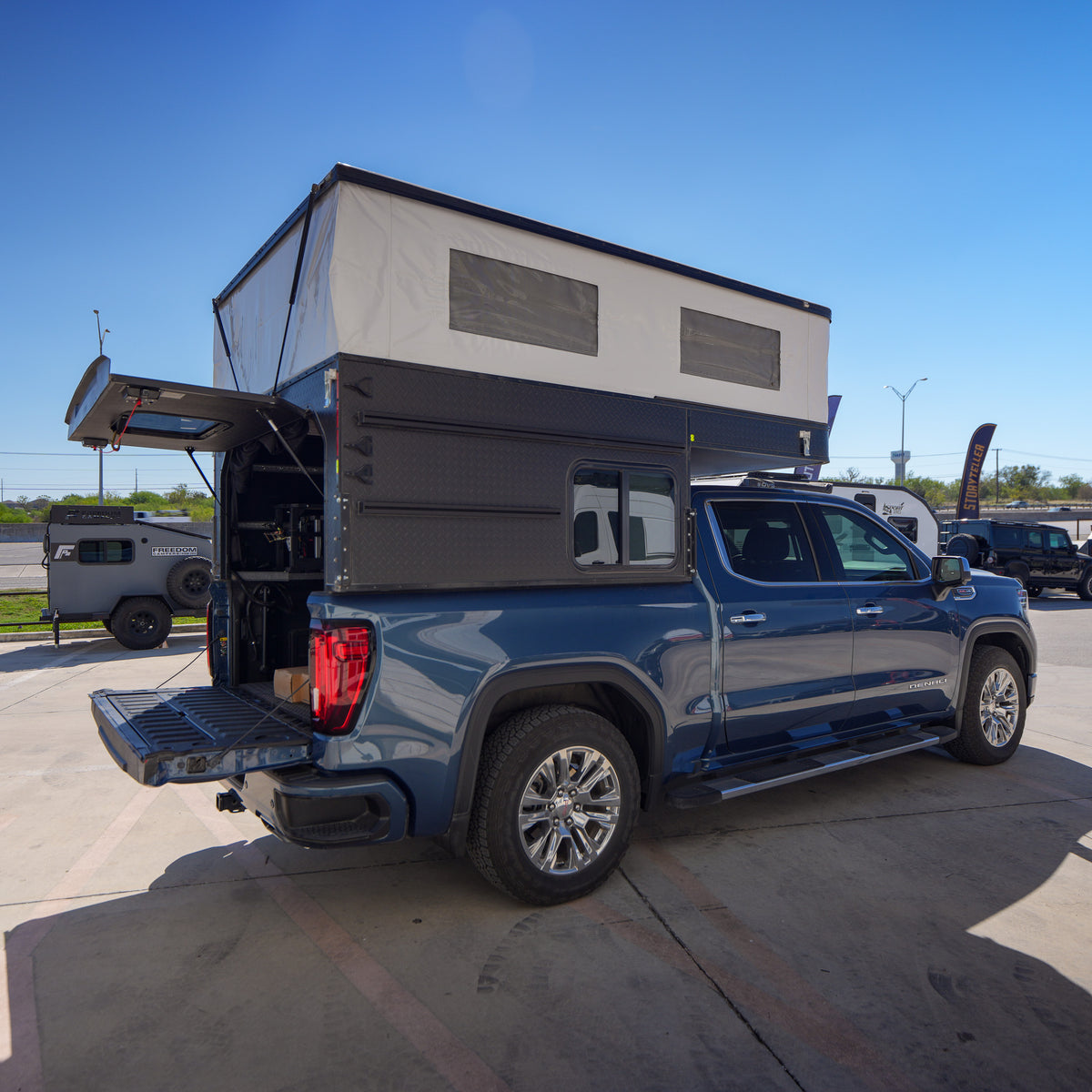 2024 GMC Sierra Denali with Truck Bed Camper - Preowned