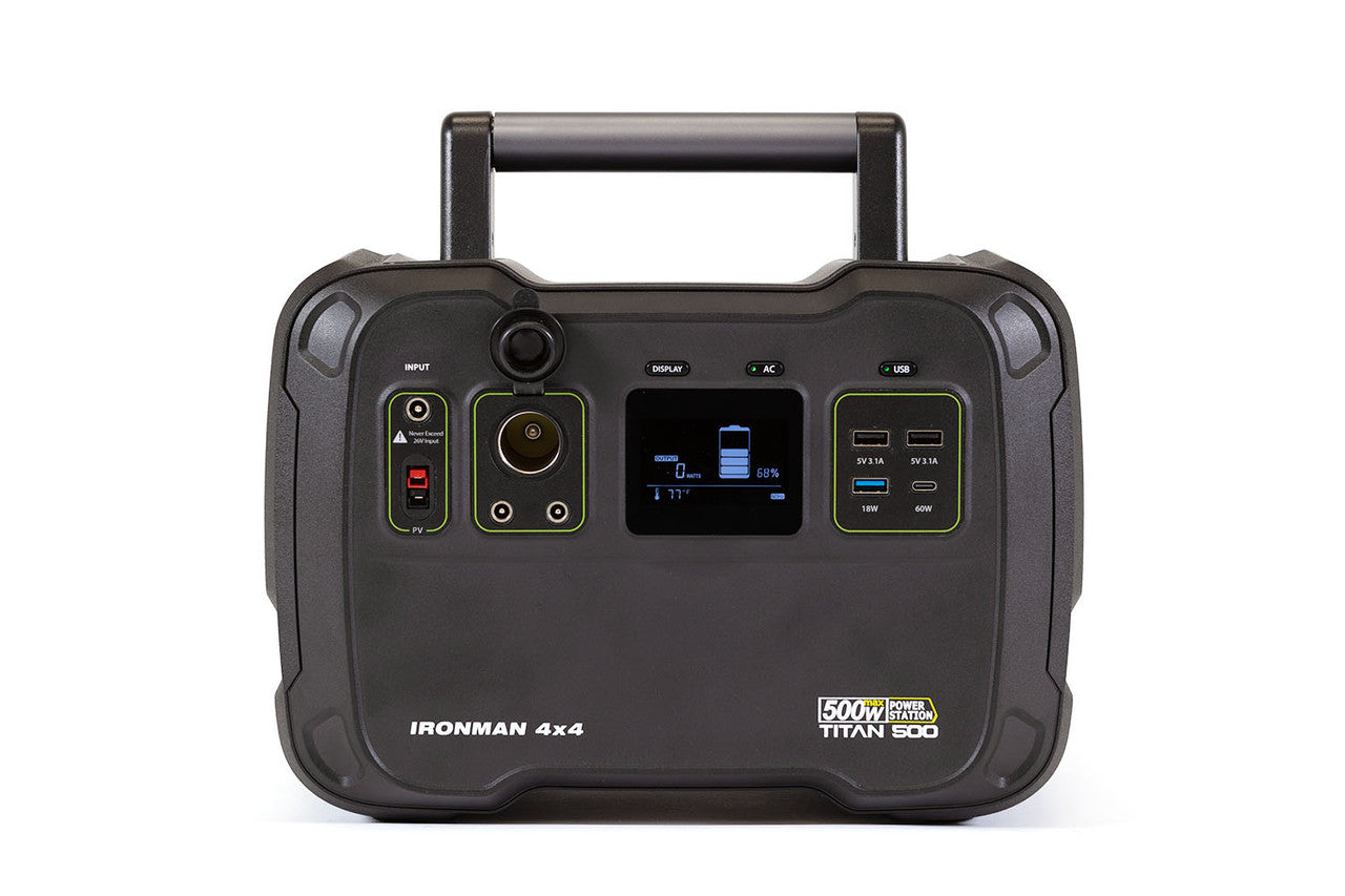 Ironman 4x4 Titan 500W Portable Power Station
