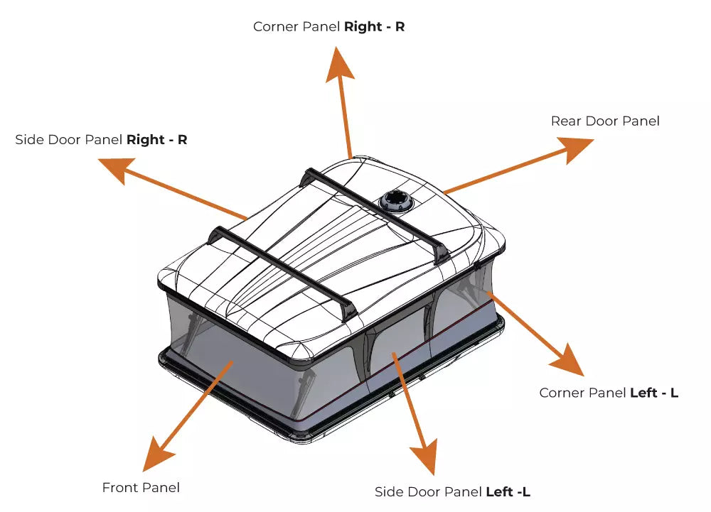 Odyssey Rooftop Tent by James Baroud