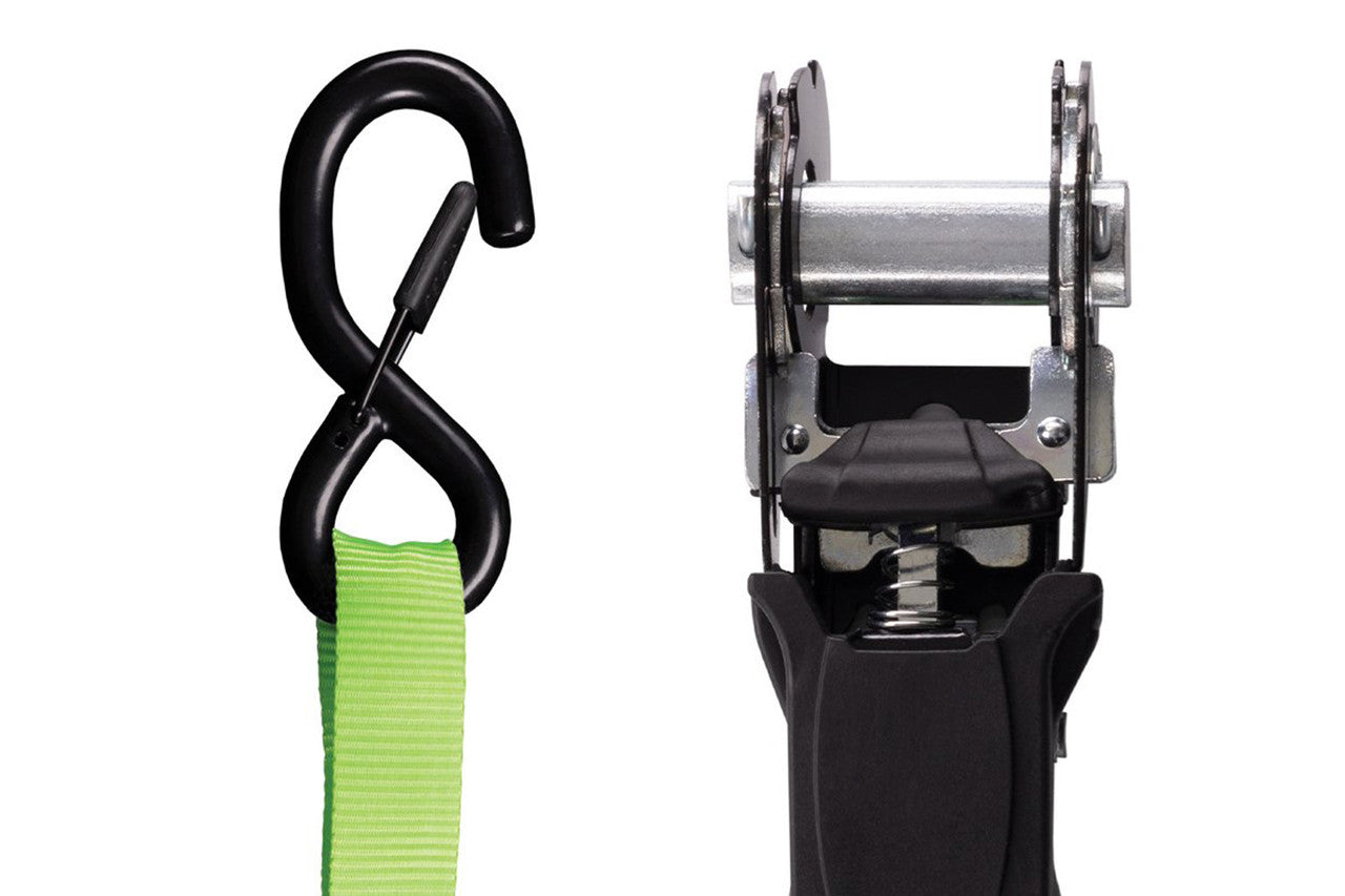 Kit de amarre con trinquete Ironman 4x4: 1 pulgada x 11,8 pies (paquete de 4)