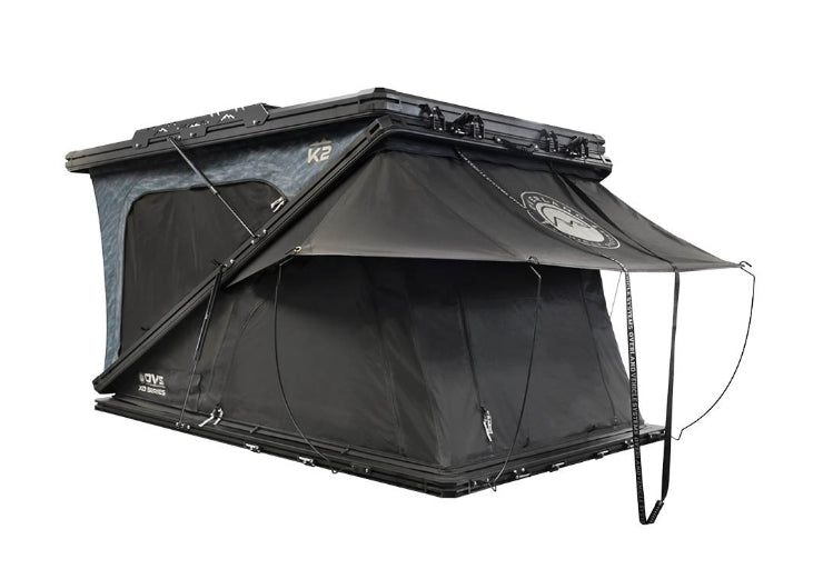 OVS XD K2 Dual Action Clam Shell 2 Person Aluminum Hard Shell Roof Top Tent