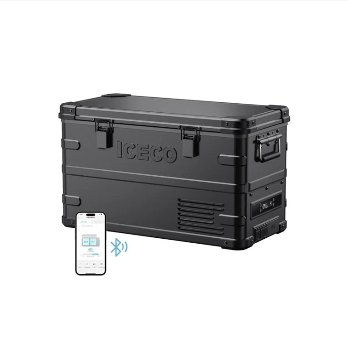 ICECO APL35 Dual Zone Aluminum Black Fridge