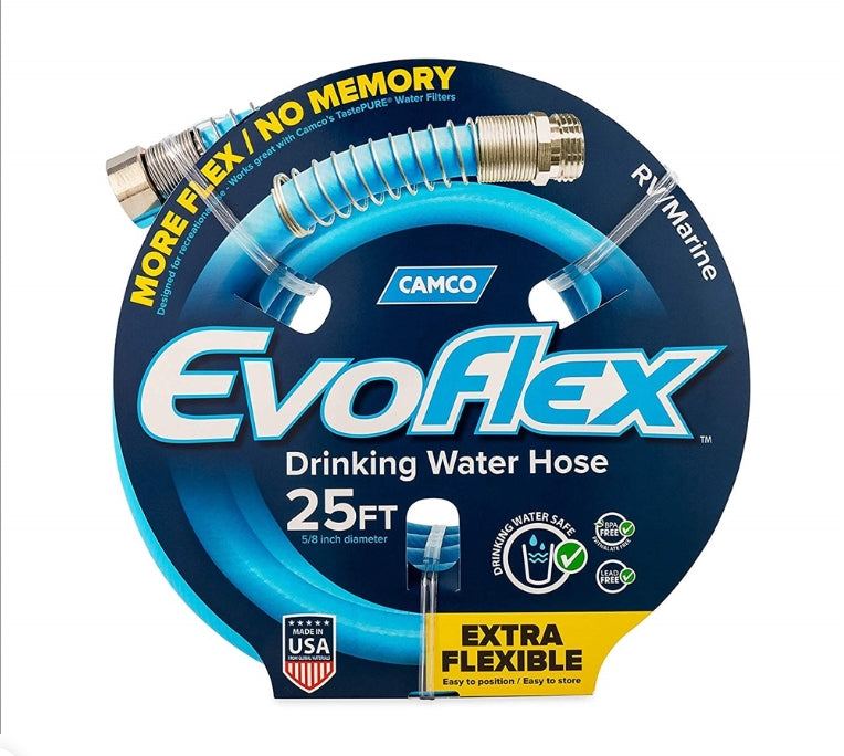 Camco 25' EvoFlex Drinking Water Hose