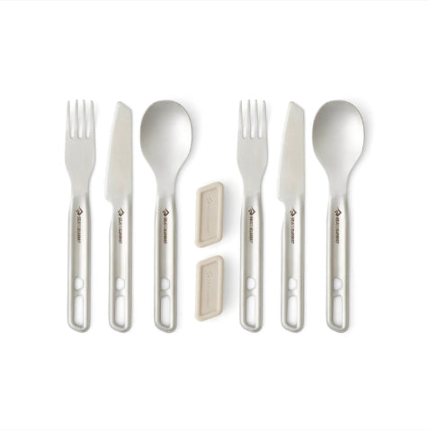 Sea to Summit Detour Stainless Steel Cutlery Set - (6 Piece)
