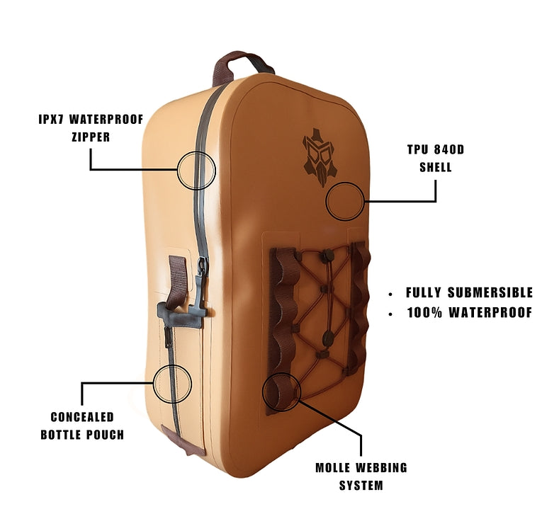 RaCO Supply Dry-X Core Waterproof Backpack 30L
