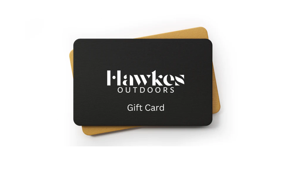 Tarjeta de regalo para actividades al aire libre de Hawkes