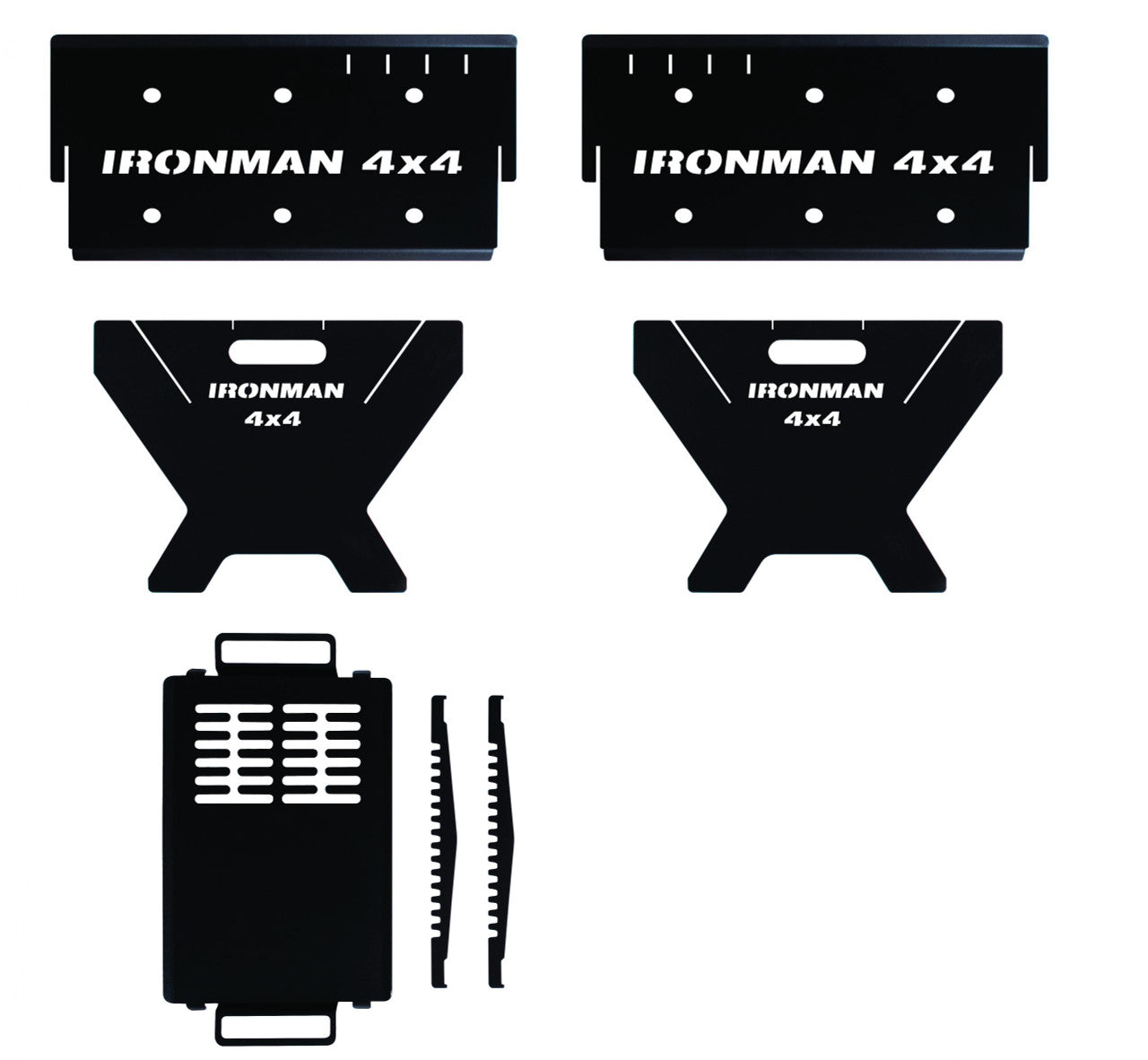 Brasero portátil Ironman 4x4 con kit de asador