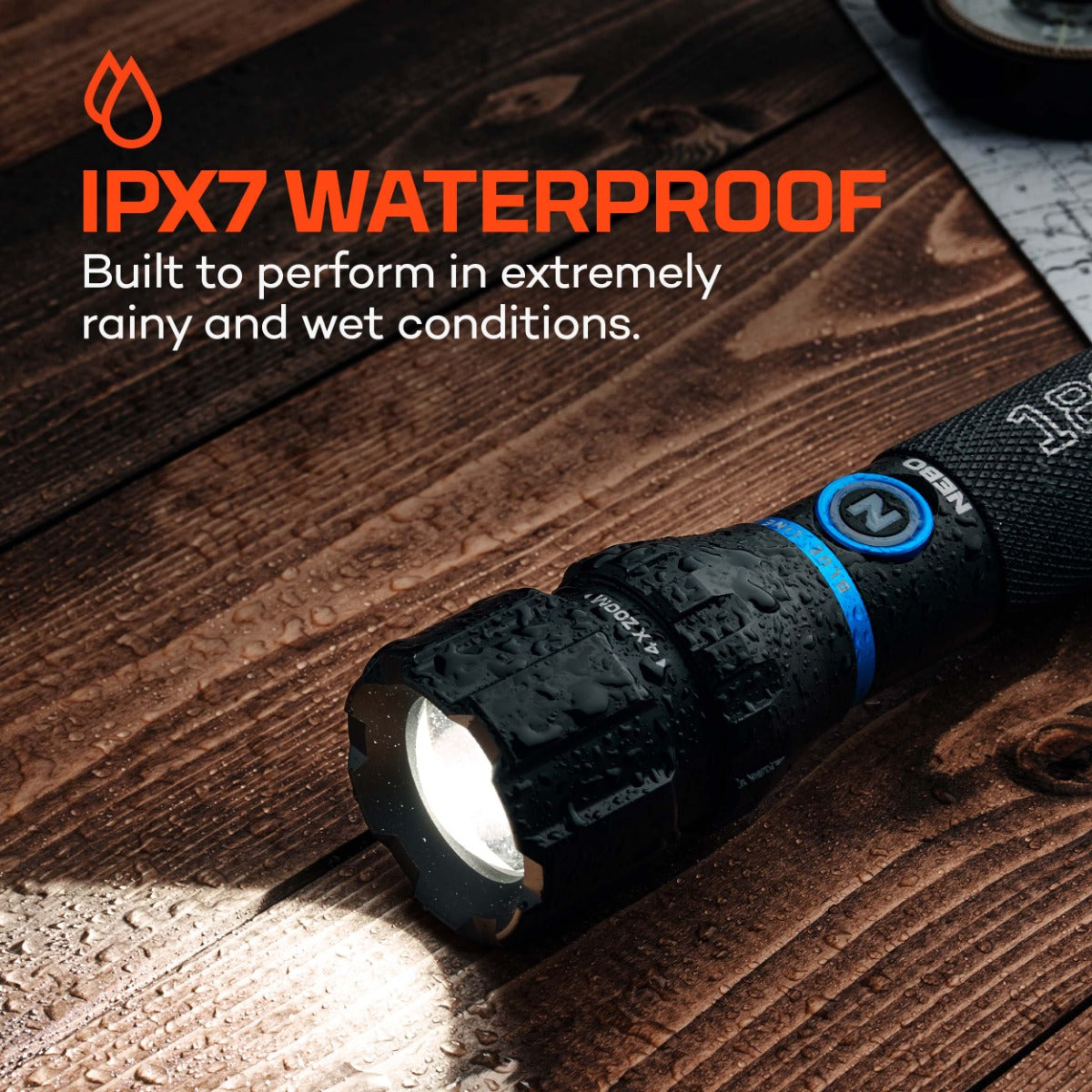 NEBO BLUELINE 1800 Flex Flashlight