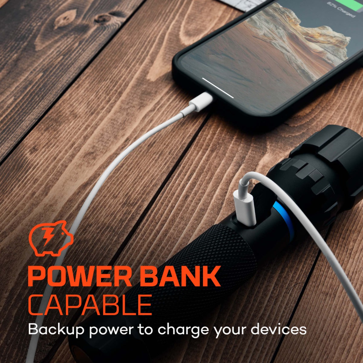 NEBO BLUELINE 1800 Flex Flashlight