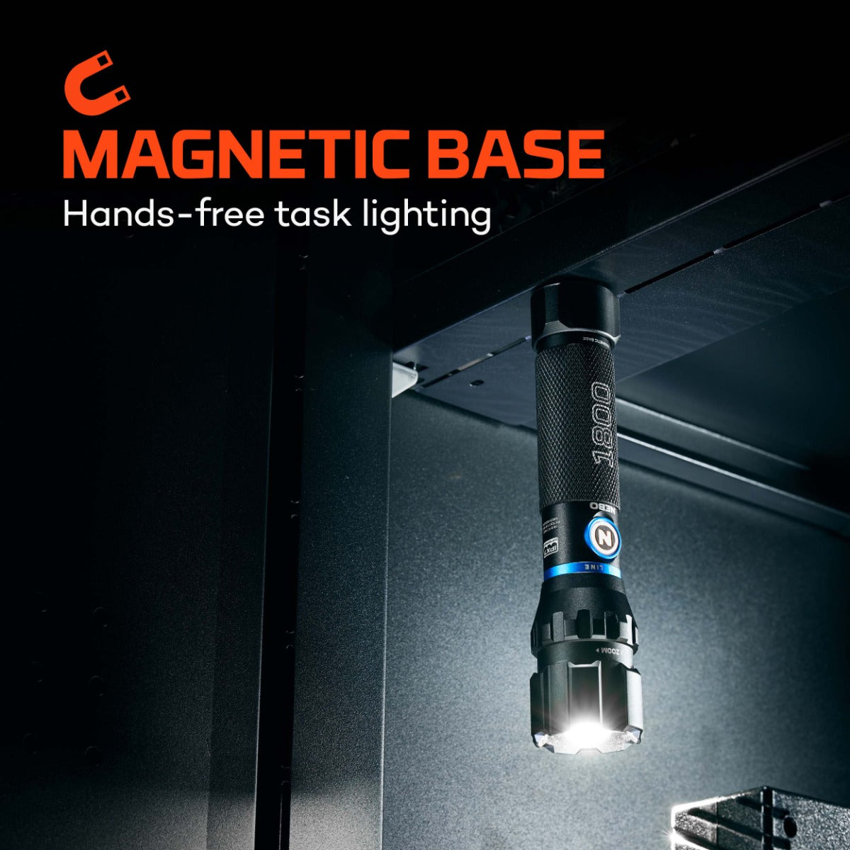 NEBO BLUELINE 1800 Flex Flashlight