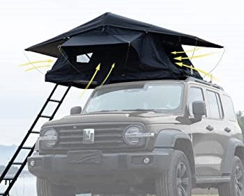hard softshell rooftop tents for sale in texas at hawkesoutdoors.com