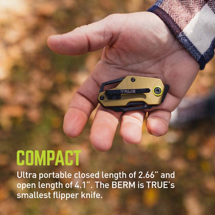 TRUE - BERM Keychain Knife