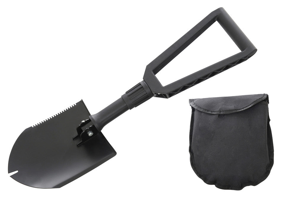 OVS Multi Functional Military Style Utility Shovel w/ Nylon Carrying Case - Hawkes Outdoors