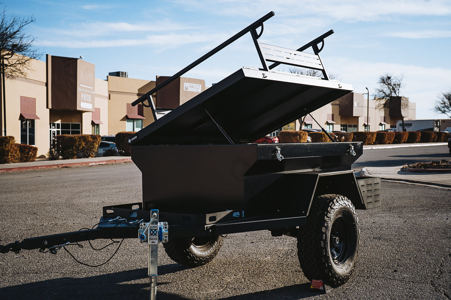 Rustic Mountain Overlanding Trailer