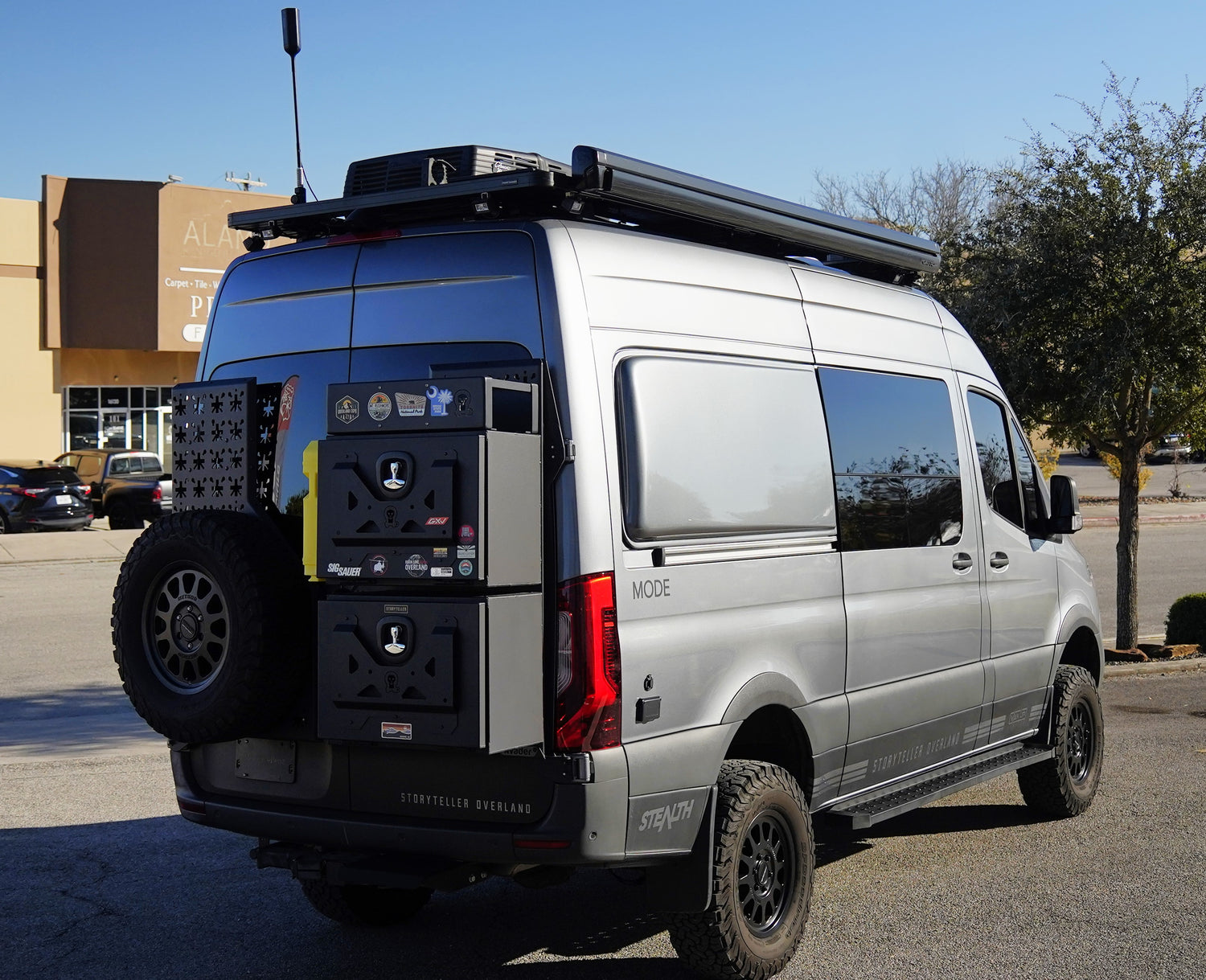 DEAL PENDING!!! 2023 Storyteller Overland Stealth - Van Up Limited Edition - Preowned