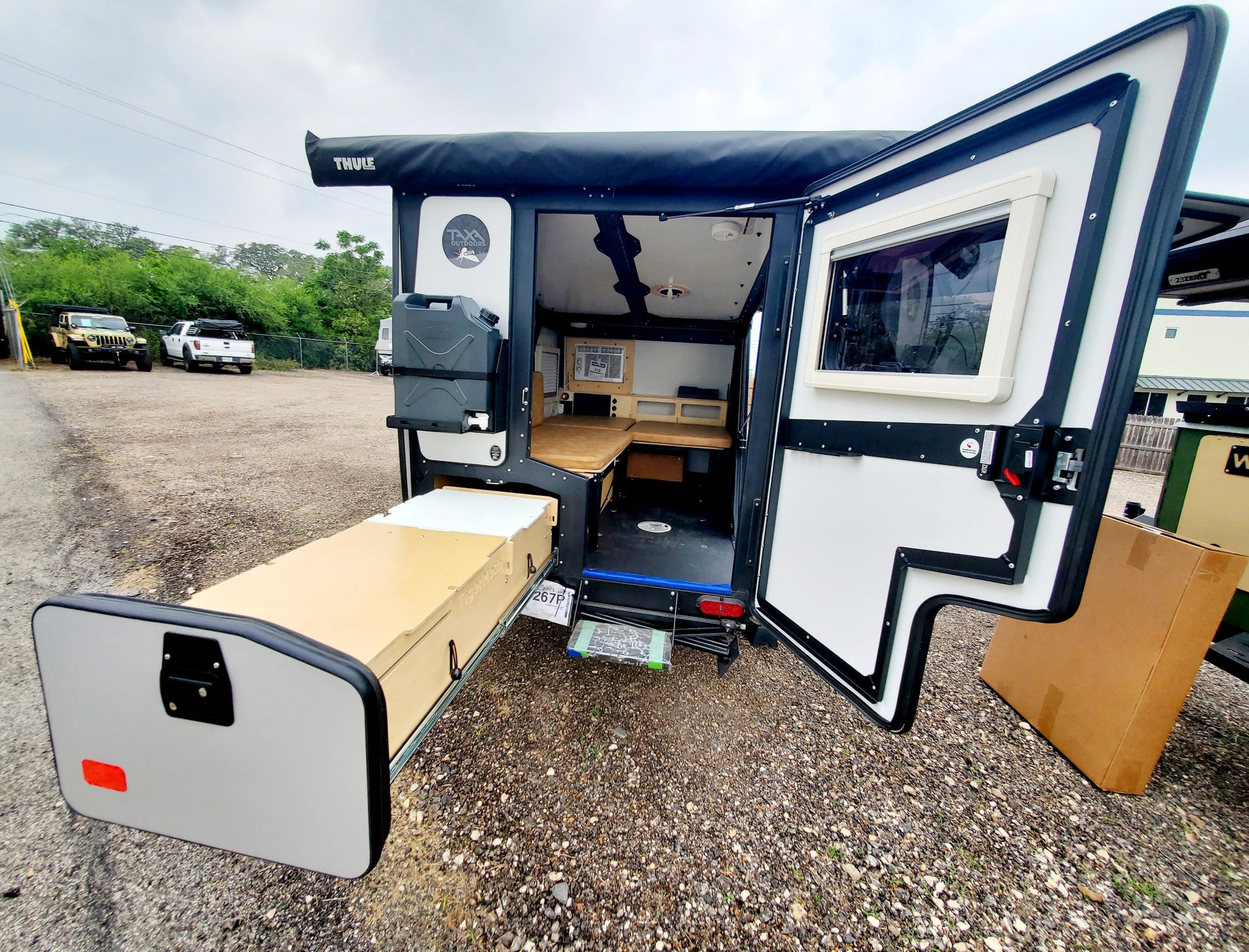 taxa outdoors tigermoth overland offroad air condtion trailer rv for sale near houston katy texas at hawkes outdoors 2102512882
