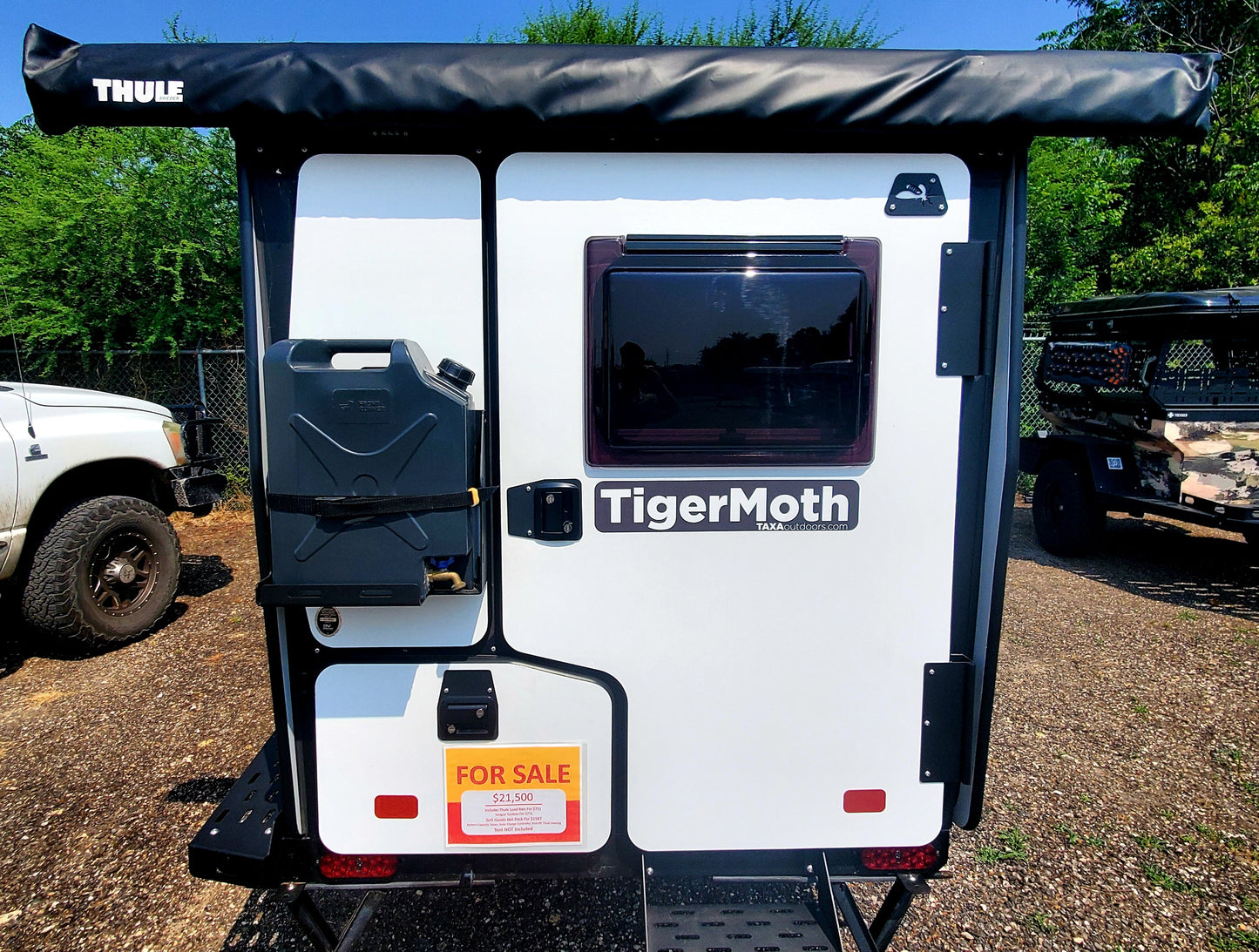 taxa outdoors standard tigermoth air condition offroad sleep inside trailer for sale near austin bastrop texas at hawkes outdoors 2102512882