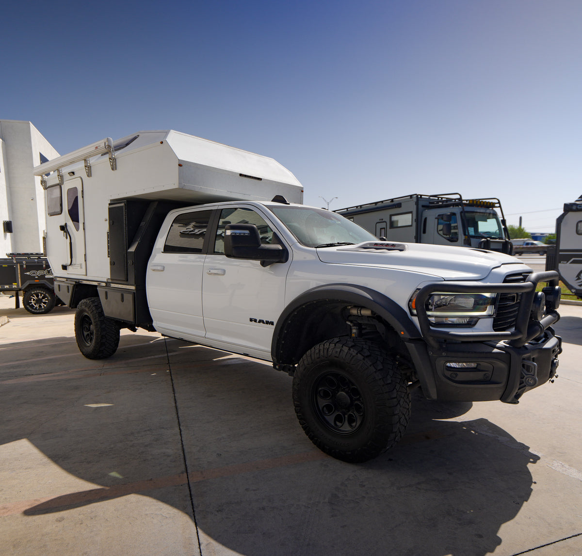 2024 Ram 3500 + AT Overland Truck Camper - Preowned