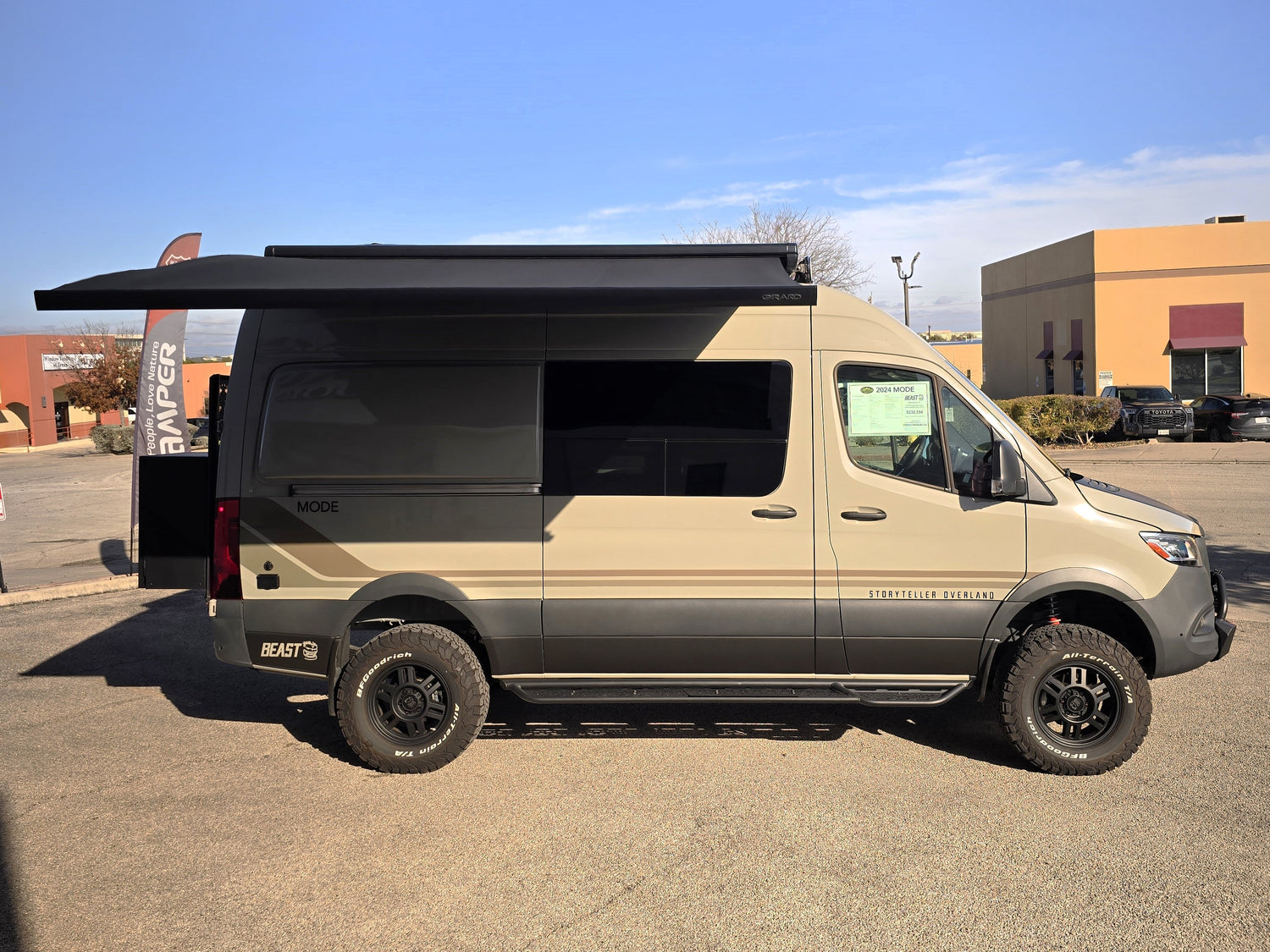 SALE PENDING! 2024 Storyteller Overland BEAST Mode OG