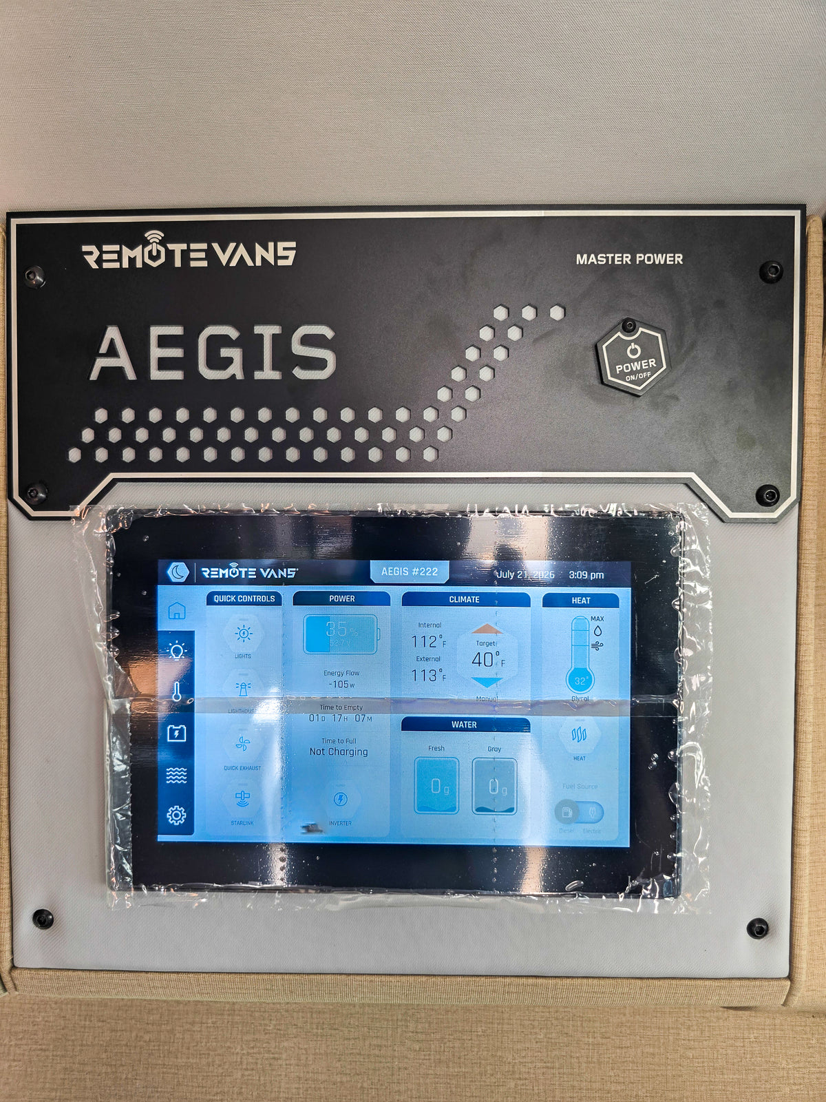 2026 Remote Vans Aegis