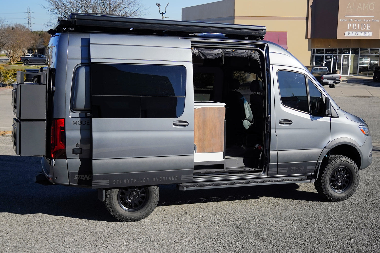 DEAL PENDING!!! 2023 Storyteller Overland Stealth - Van Up Limited Edition - Preowned